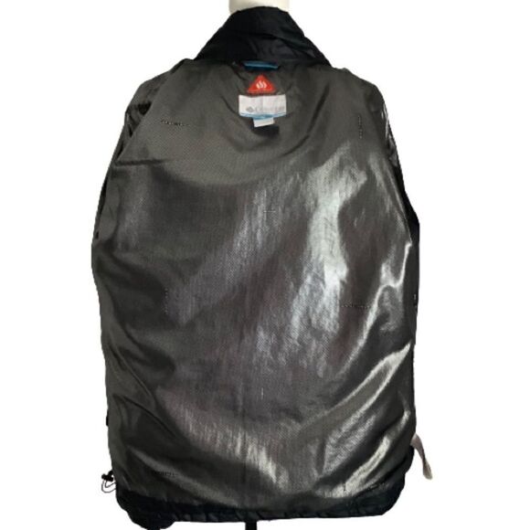 COLUMBIA UNISEX BLACK OMNI HEAT ZIP UP JACKET SZ S - Picture 11 of 14
